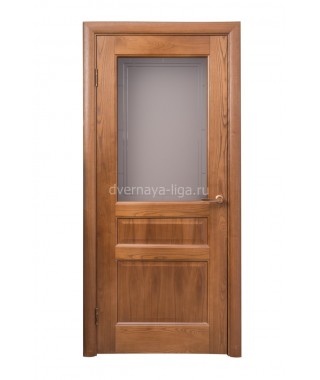 Дверь из шпона Прованс 9 ДО (Дуб медовый)