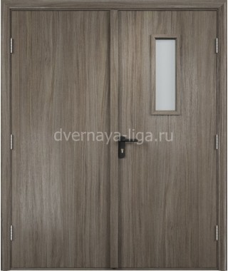 Дверь деревянная противопожарная ДПДО-02 EI-30 (Вишня малага)